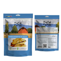 NORD FARM Стрипсы мраморные из лосося 90 г