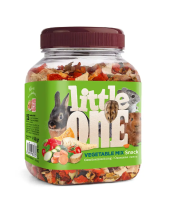 Little One Овощная смесь. Лакомство для всех видов грызунов, 140 г