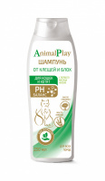 Animal Play Шампунь для ухода за шерстью и отпугивания насекомых для кошек 250 мл Animal Play Шампунь для ухода за шерстью и отпугивания насекомых для кошек 250 мл