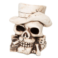Laguna AQUA Грот "Череп в шляпе", 110*100*105 мм., Laguna