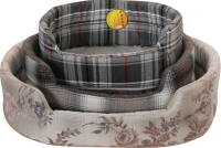 Л-3м Лежак овальный малый [поролоновый] без подушки Ашера