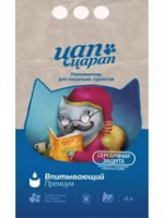 Цап Царап Впитывающий наполнитель для кошек, 4 л.