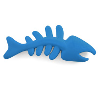 Игрушка для собак из ц/литой резины "Скелет рыбы", 130мм