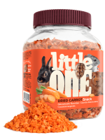 Little One Сушеная морковь. Лакомство для всех видов грызунов, 200 г