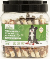 BIOHAUS Лакомство для собак Мраморные утиные палочки ПОШТУЧНО