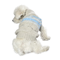 Pet-it свитер для собак светло-бежевый в полоску (размер M, 30 см)