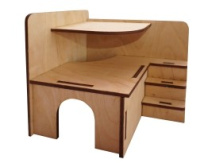 Домик для грызунов Вилла фанера Г-4