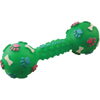 Зооник Игрушка "Гантель с лапками для собак 100 кг"