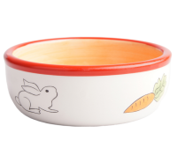 Миска Mr.Kranch для грызунов Кролик 140 мл оранжевая (140 мл)