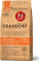 ГРАНДОРФ АКЦИЯ 1кг+1кг сух.д/юниоров Ягненок и рис