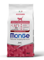 Monge Cat Speciality Line Monoprotein для котят и беременных кошек, из говядины (400 гр)