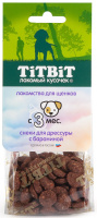 011508 Tibit Снеки д/дрессуры с бараниной д/щенков 70г