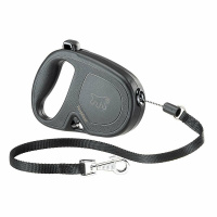 Рулетка FLIPPYONE S черная,шнур 4,5м 12 кг