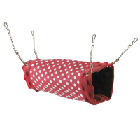 Триол Гамак-туннель для мелких животных "Клубника", 220*80*80мм