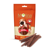 Molina Лакомство для собак мелких пород Нарезка из говядины, 50 г.