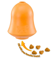 Игрушка - колокольчик CRAZY BELL M для собак, натуральная резина