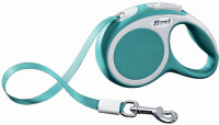 19849 Флекси рулетка VARIO XS до12кг 3м лента бирюз.