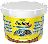 Tetra Cichlid Sticks корм корм в виде палочек для всех видов цихловых и других крупных декоративных рыб, 10л.
