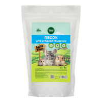 Песок Triol Little Village для купания грызунов, 1 кг