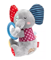 Игрушка для собак Слон с кольцом 17 см, серия PLUSH FRIENDZ