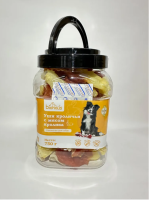 BIOHAUS Лакомство для собак Уши кроличьи с мясом кролика 750 г ПОШТУЧНО