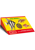 Аква Меню Эктив Корм для средних и крупных рыб, хлопья, 11 г.