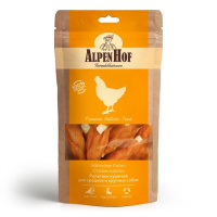 AlpenHof Лакомство Рулетики куриные для средних и крупных собак, 80 г.