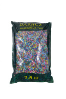 BARBUS Грунт 3,5 кг. цветная кам. крошка МИКС 2-4 мм.
