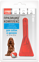 Apicenna Празицид-КОМПЛЕКС д/собак и щен.10-20кг. 1*2мл.