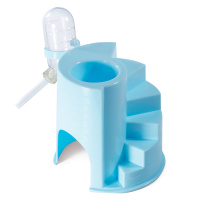 Триол Домик-поилка-кормушка LITTLE TOWN для мелких животных "3в1", 60 мл., d120/120 мм.