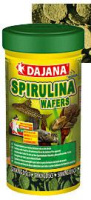 Dajana Spirulina Wafers Корм для декоративных травоядных рыб, 1 кг (100 мл)