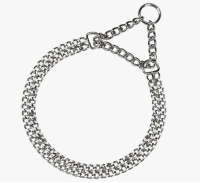 Ошейник - полурывковая цепь CHROME CSS5570 металл, 36-46 см