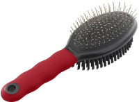 Расческа-щётка GR O5928 двойная для собак и кошек Ферпласт