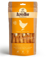 AlpenHof Лакомство Жевательные палочки с курицей для мелких собак и щенков, 50 г. [уценка]