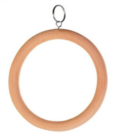 Trixie Игрушка для птиц кольцо деревянное, 15 см.