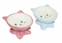 Догман Миска керамическая "Кошка на ножках", 200 мл