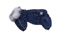 Комбинезон для собак Lion Nice-Style SLP123 на девочку (темно-синий (Размер XХL (спина 37 см, обхват шеи 30-40 см, обхват груди 42-60 см)