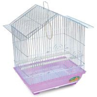Триол Клетка для птиц №1601 цинк 34,5*26*44 см.