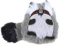 Игрушка для кошек с кошачьей мятой, шуршалкой мягкая "Енот" FOFOS