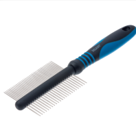 Расческа DeLIGHT с "кольцами" двухсторонняя 348D