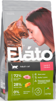 Elato Holistic корм для взрослых кошек с ягненком и олениной, [уценка] (300гр)