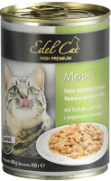 Эдель Кэт нежные кусочки в соусе /индейка печень/ - 0,4 кг [уценка]