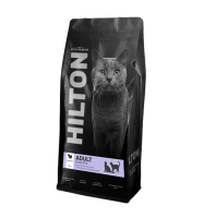 Hilton Сухой полнорационный корм для взрослых кошек с чувствительным пищеварением с индейкой (2 кг)