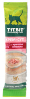 Титбит Крем-суп д/кошек с кусочками телятины 10г