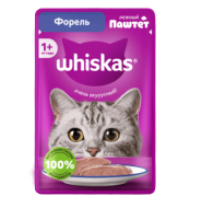 Whiskas Вискас паштет с Форелью 75 г