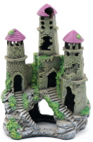 Грот Aquanimal "Сказочный замок" 15*11*20 см