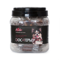 Грин Кьюзин Лакомство для собак DOG -ТЕРЬЕР, колбаски для мини пород баранина, 520 г.