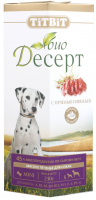TiTBiT Печенье дя собак, с говяжьей печенью, 250 г. [уценка]