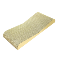 Когтеточка-лежанка картон "Зверьё Моё" ДЮНА 47х21х5см