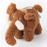 Игрушка Tufflove для собак Мамонт 27 см коричневый (27 см коричневый)